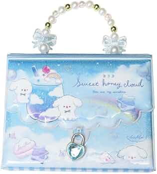 Amazon.co.jp: [シール帳]カギつきバッグマイシールバインダー